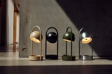 Ball tragbare Tischlampe - Sand Grey, 32 cm - Frandsen