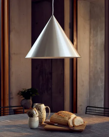 Benjamin Xl Pendelleuchte Ø46 cm - Brushed Aluminium Ø30 cm - Frandsen