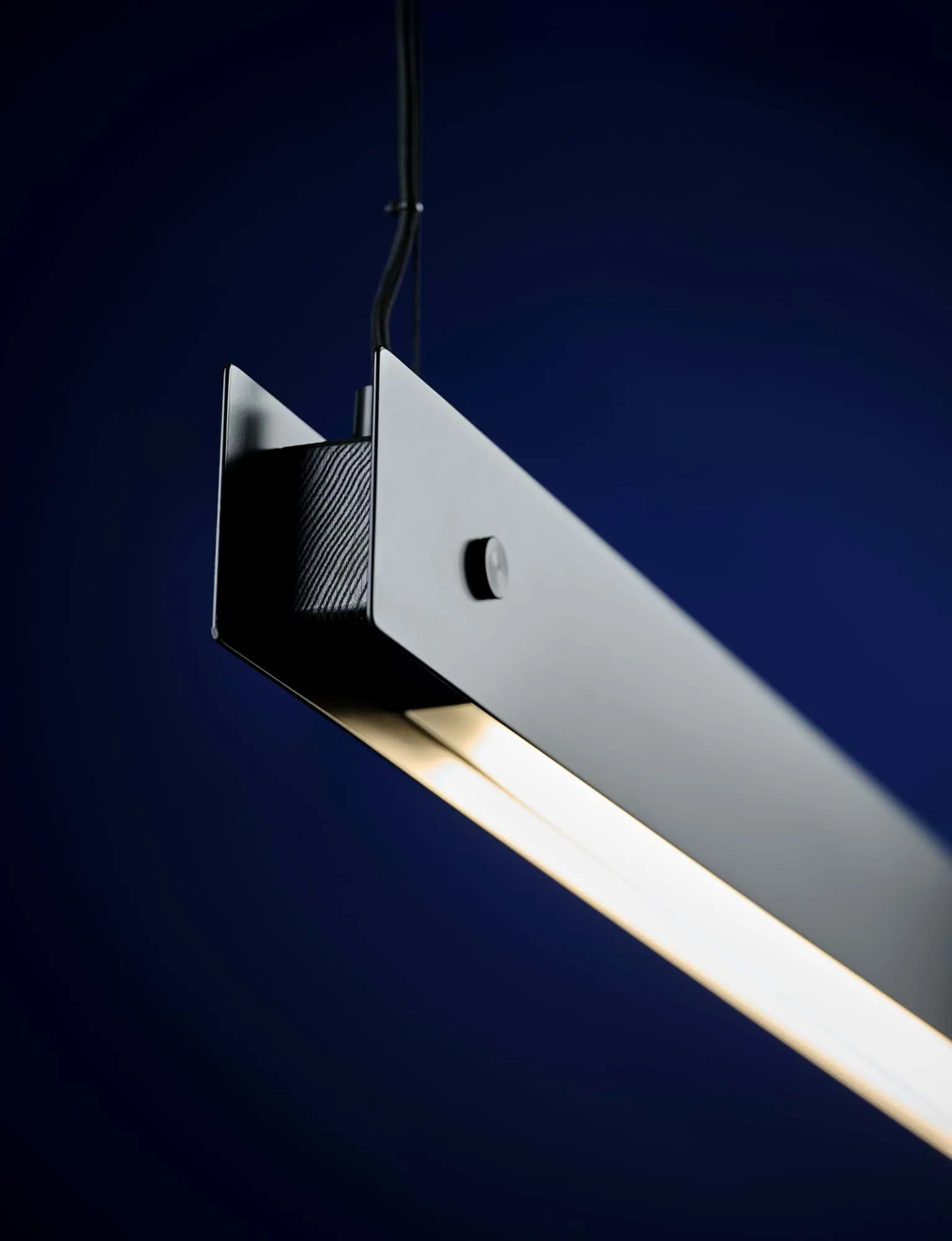 Bridge Pendelleuchte, Matt Black, 150 cm Frandsen