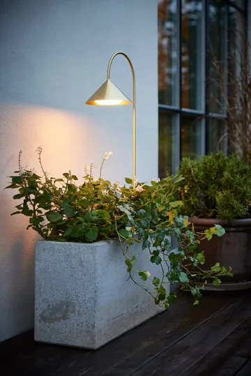 Grasp garden spear Gartenleuchte - Massives Messing, 82 cm - Frandsen