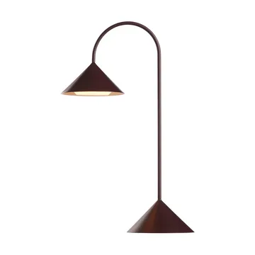 Grasp tragbare Tischleuchte - Matte Beetroot, 47 cm - Frandsen
