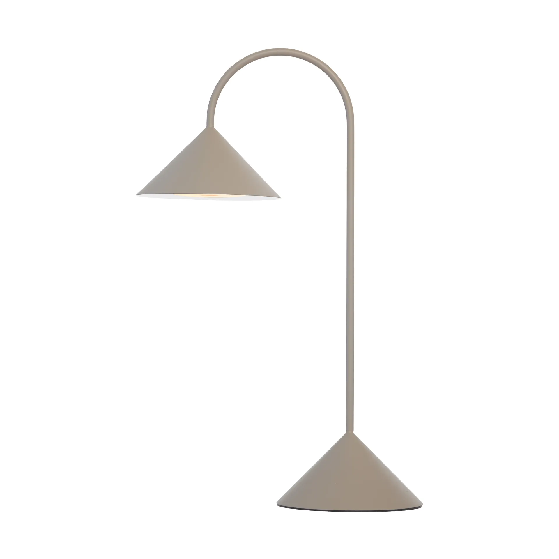 Grasp tragbare Tischleuchte, Sand Grey, 47 cm Frandsen