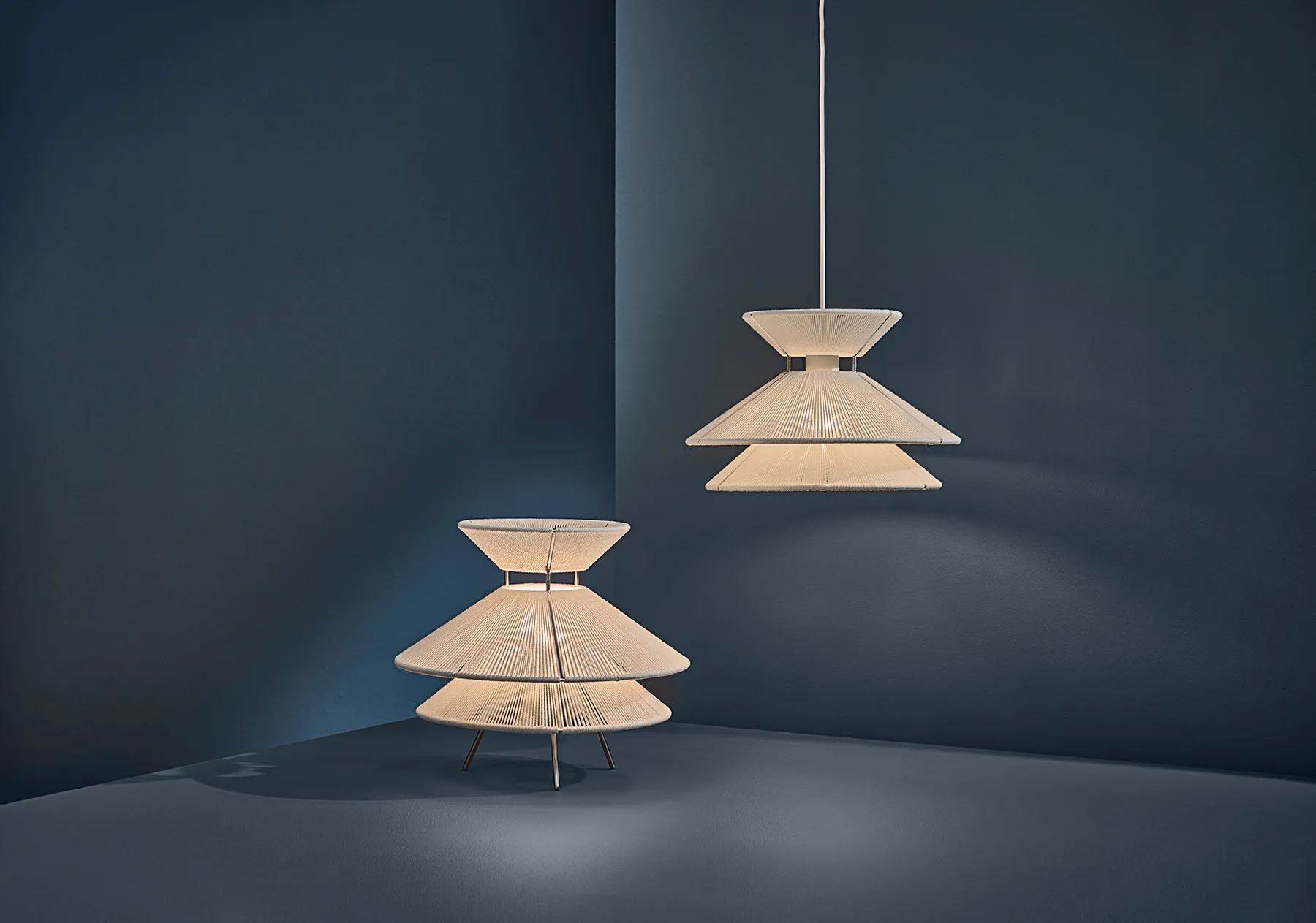 Kiku Pendel Ø35,5 cm, White Frandsen