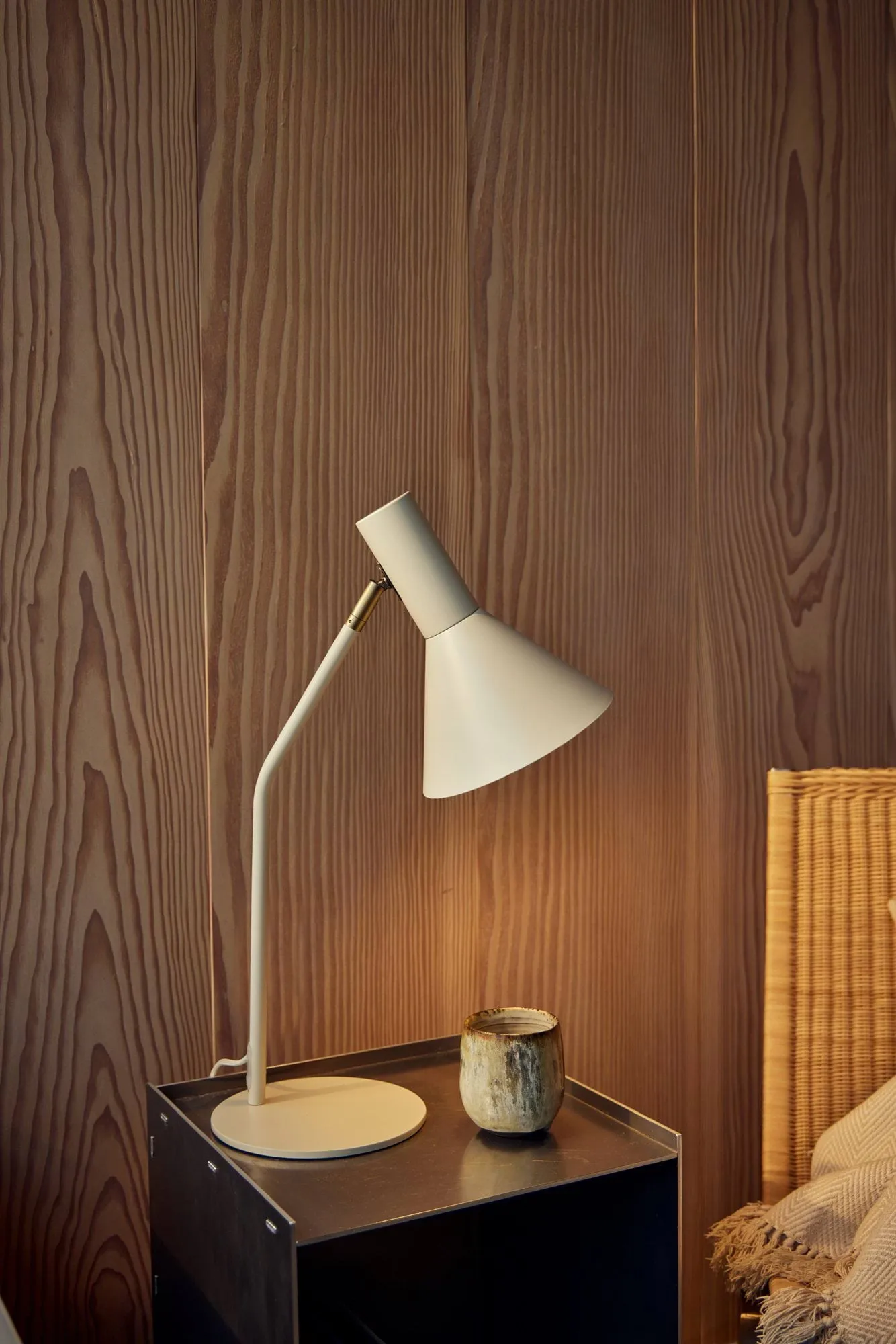 Lyss Tischleuchte, Vanilla, 50 cm Frandsen