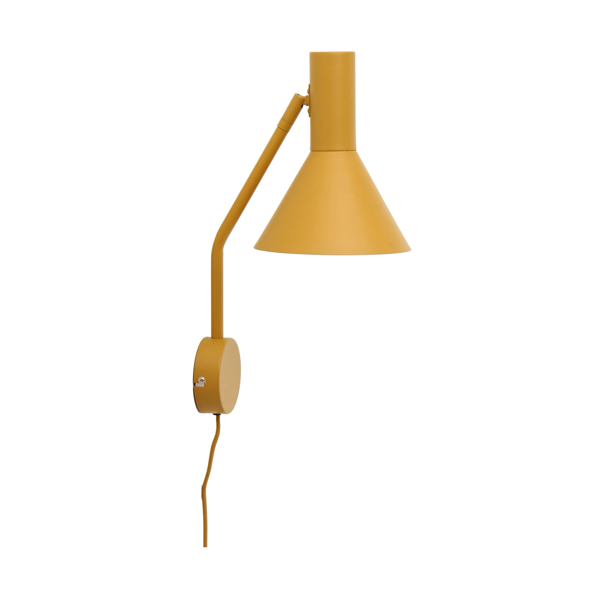 Lyss Wandleuchte, Matt Almond, 42 cm Frandsen