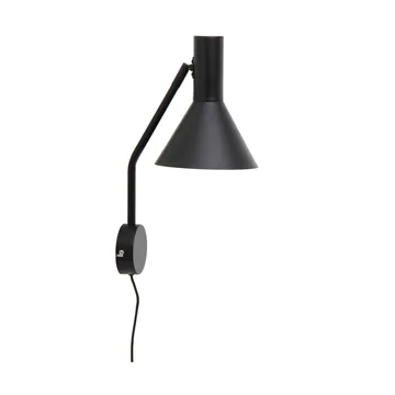 Lyss Wandleuchte - Matt black, 42 cm - Frandsen