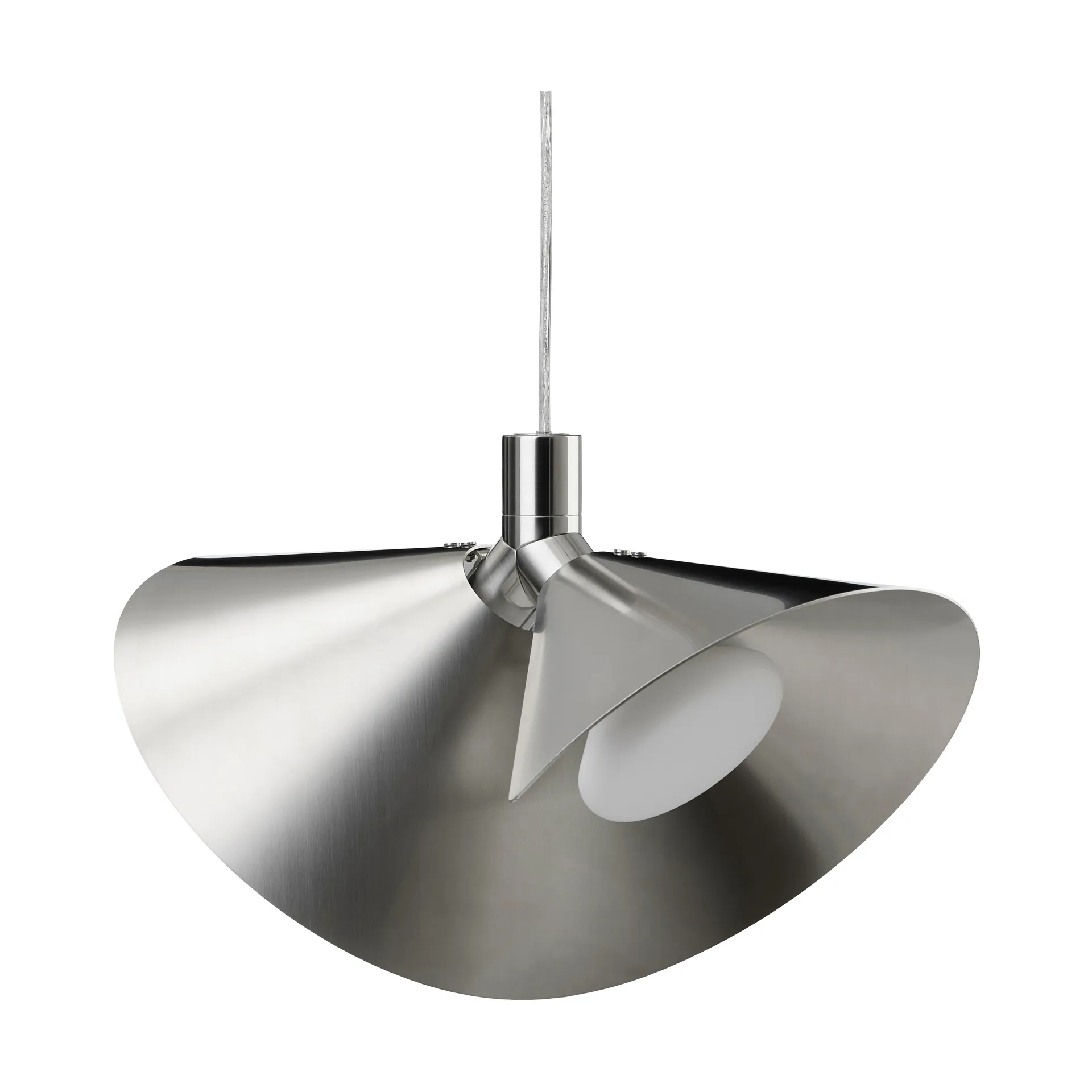 Peel Pendelleuchte, Brushed stainless steel Frandsen