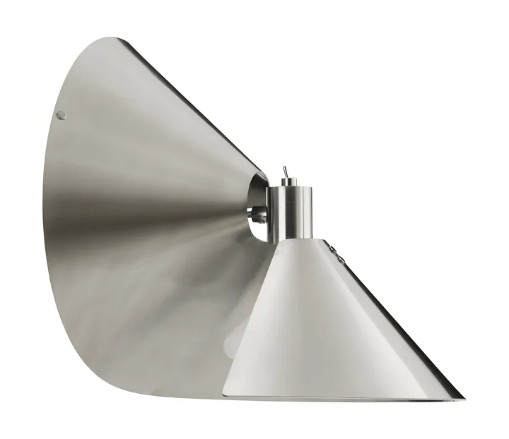 Peel Wandleuchte - Brushed stainless steel - Frandsen