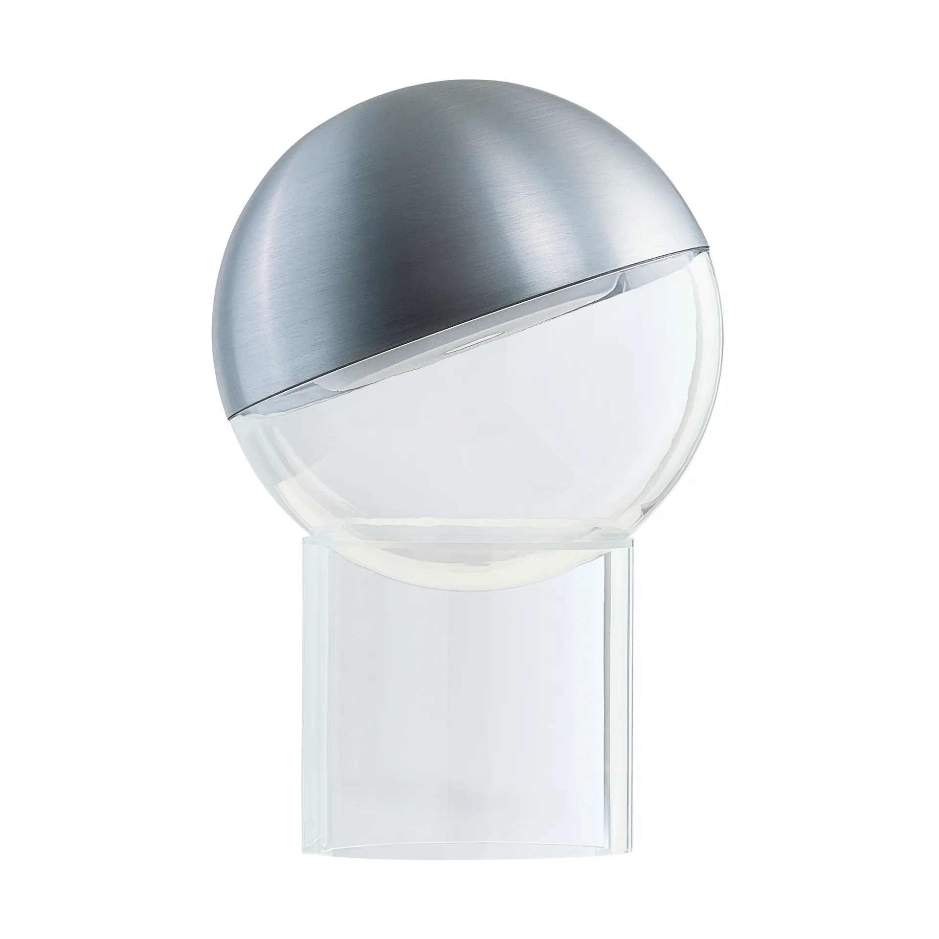 Pila Tischlampe tragbar, Gebürstetes Aluminium Frandsen
