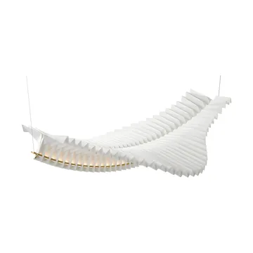 Sora Pendelleuchte - Solid brass-white - Frandsen