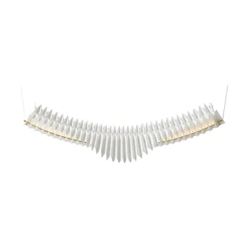 Sora Pendelleuchte - Solid brass-white - Frandsen