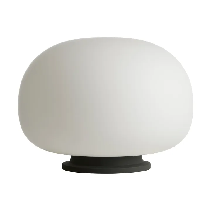Supernate Tischleuchte - Opal white-black, Ø38 cm - Frandsen