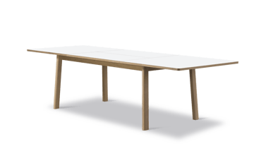 Ana Esstisch 180–280×95 cm - Nanolaminat Weiss-Seifengeölte Eiche - Fredericia Furniture