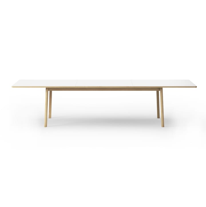 Ana Esstisch 220-320x95 cm, Das Nanolaminat vit-såpad ek Fredericia Furniture
