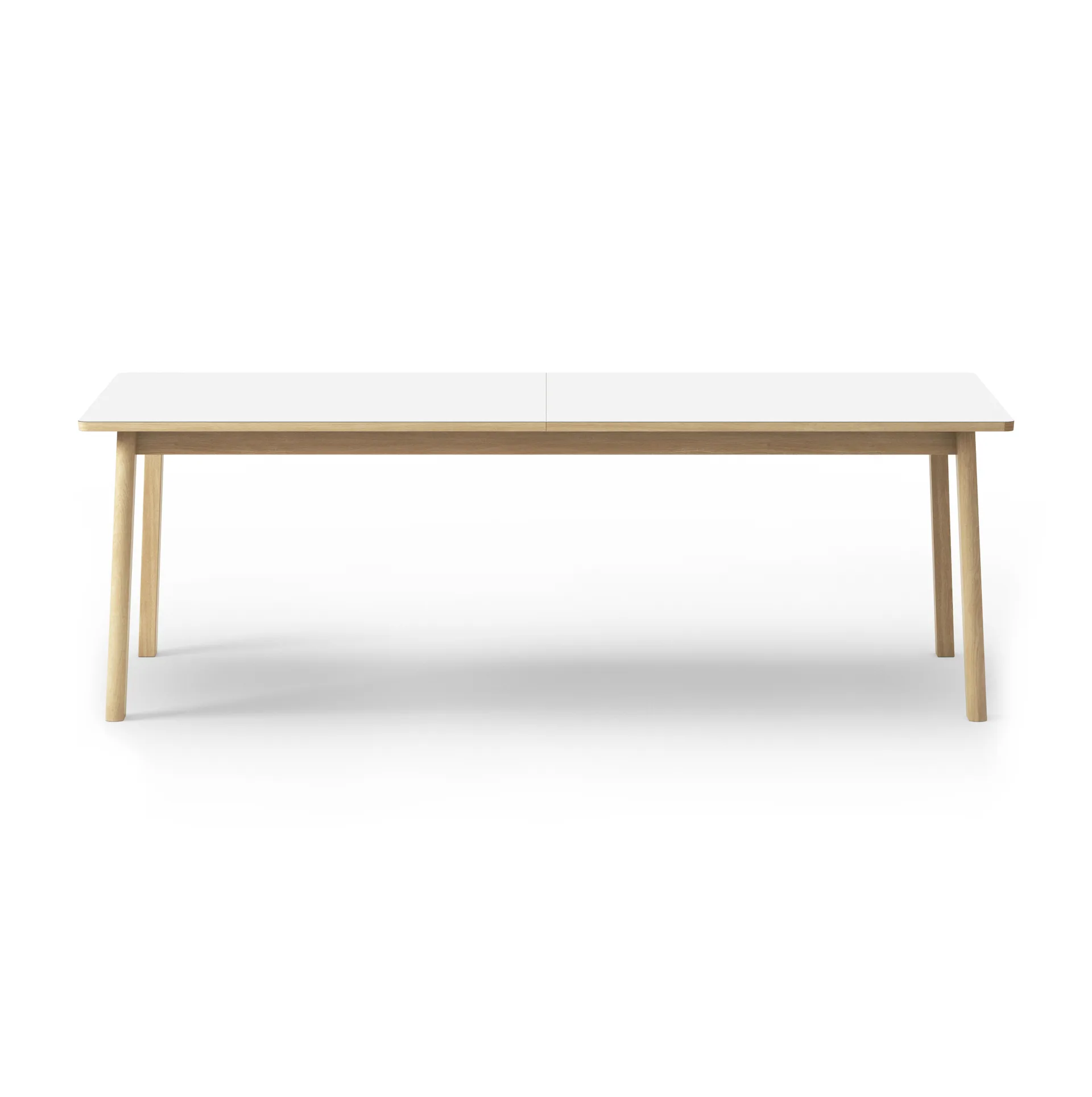Ana Esstisch 220-320x95 cm, Das Nanolaminat vit-såpad ek Fredericia Furniture
