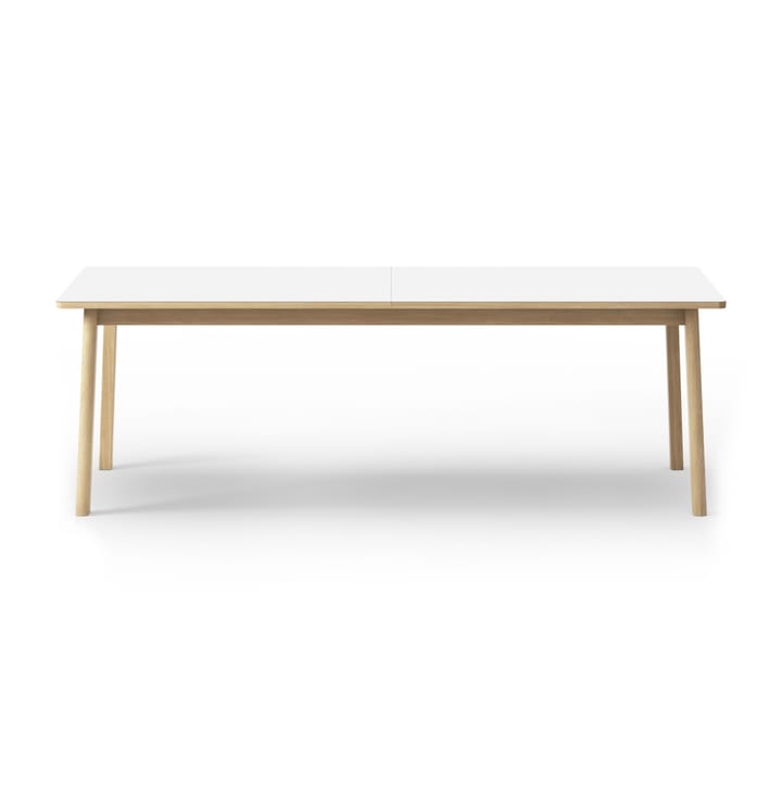 Ana Esstisch 220-320x95 cm - Das Nanolaminat vit-såpad ek - Fredericia Furniture