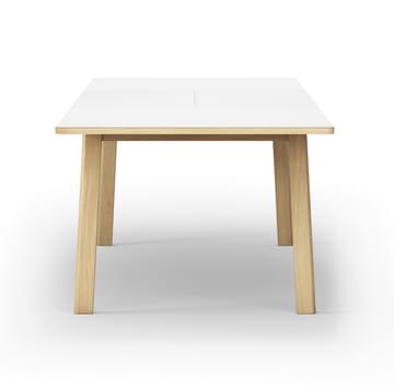 Ana Esstisch 220-320x95 cm - Das Nanolaminat vit-såpad ek - Fredericia Furniture