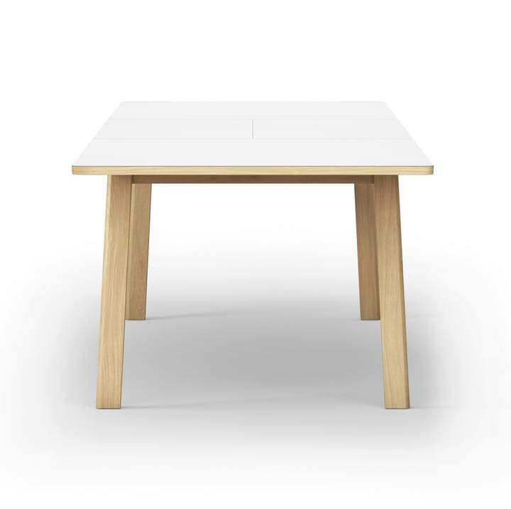 Ana Esstisch 220-320x95 cm, Das Nanolaminat vit-såpad ek Fredericia Furniture