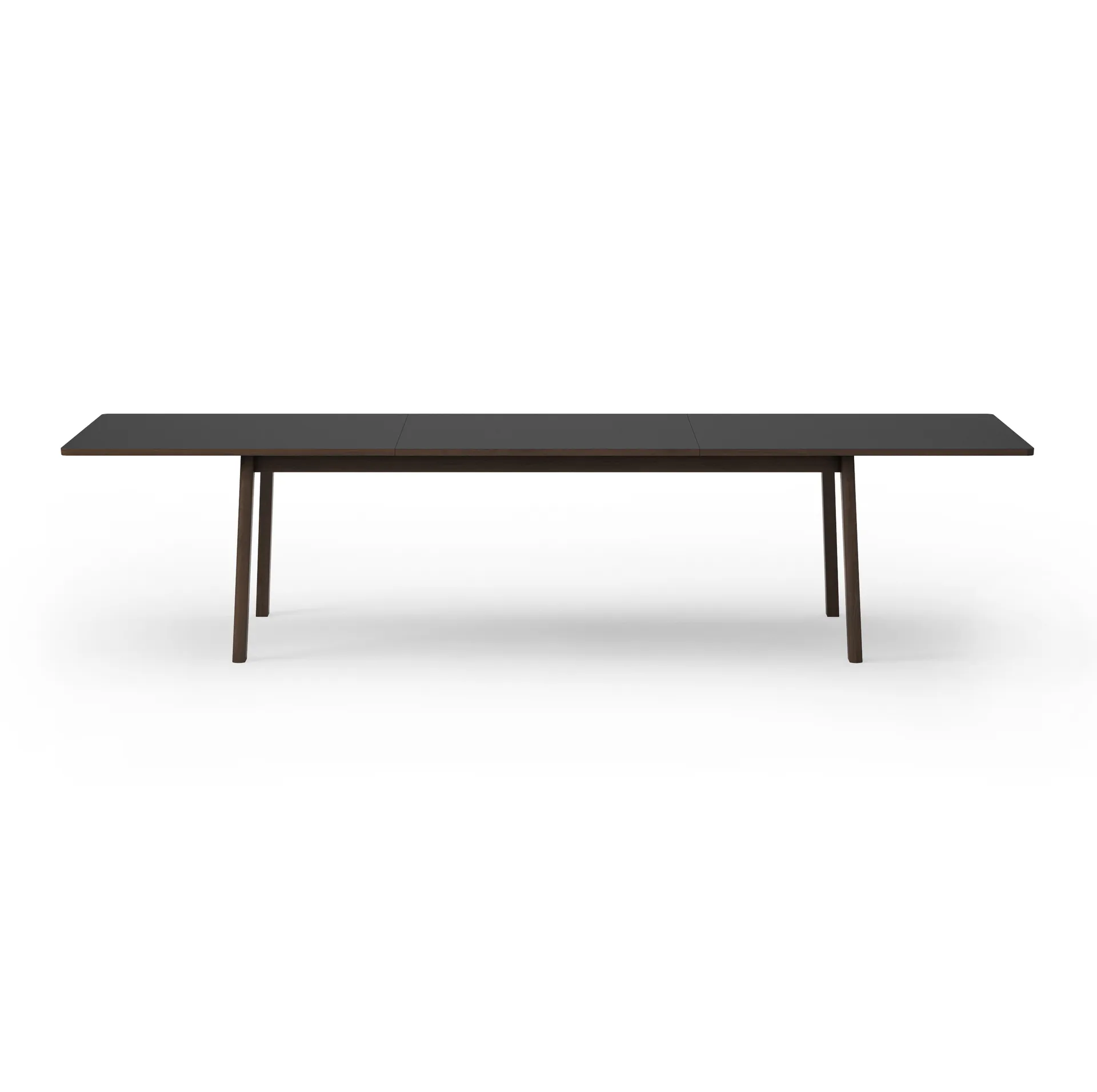 Ana Esstisch 220-320x95 cm, Nanolaminat schwarz-geräucherte Eiche Fredericia Furniture
