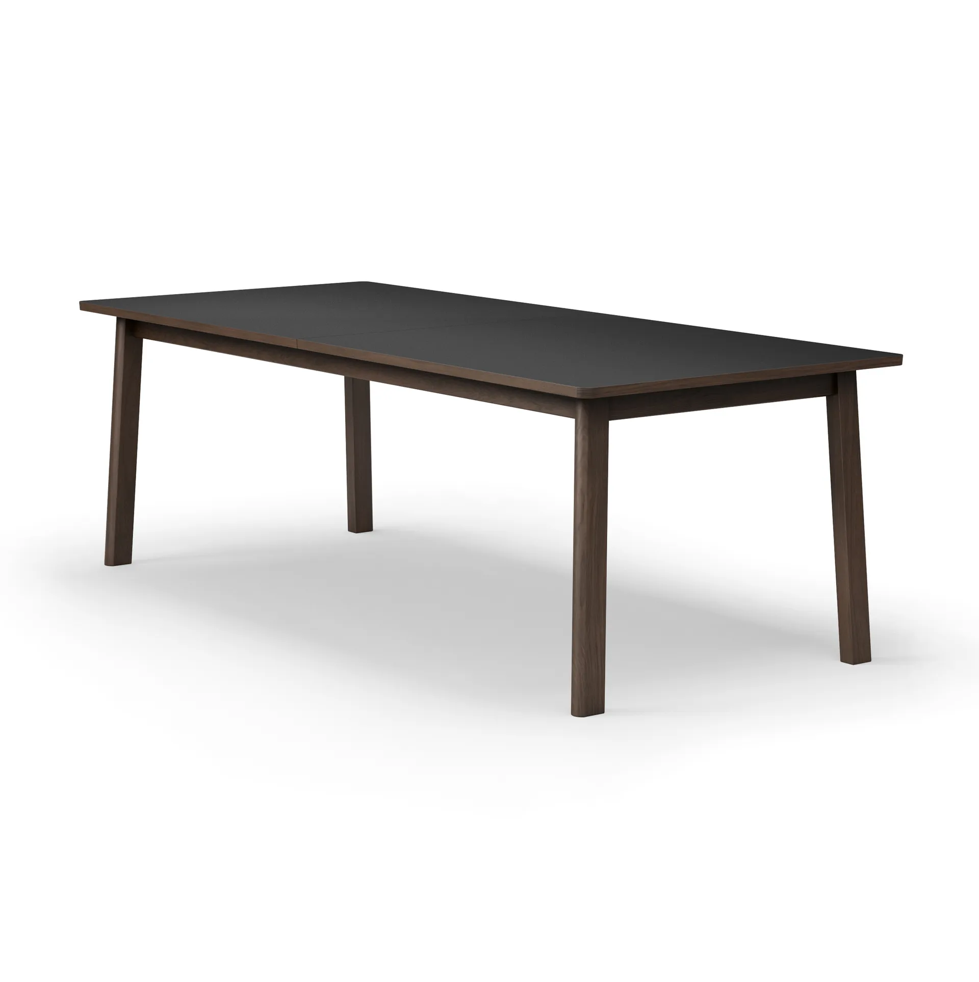 Ana Esstisch 220-320x95 cm, Nanolaminat schwarz-geräucherte Eiche Fredericia Furniture