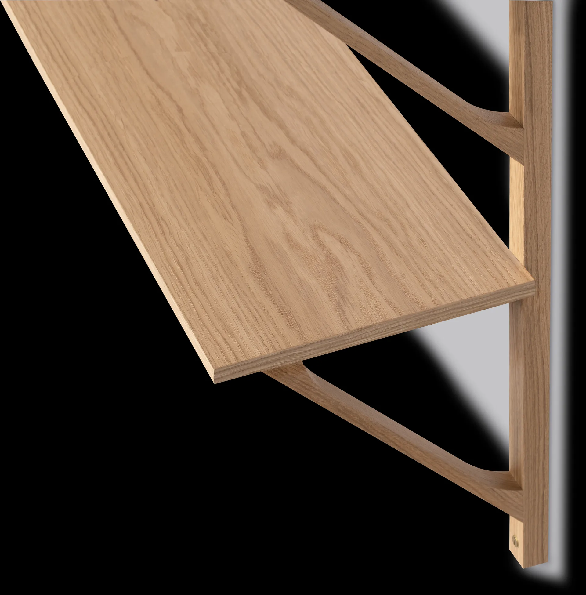 BM29 Regal 78x61 cm, Eiche lackiert Fredericia Furniture