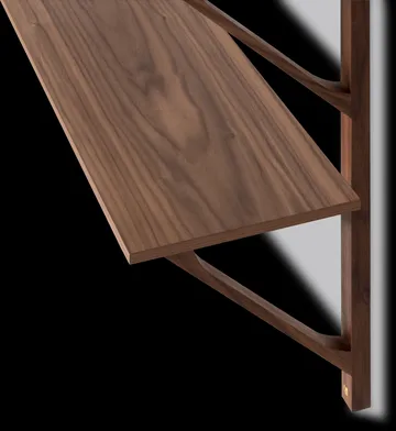 BM29 Regal 78x61 cm - Walnut-Lack - Fredericia Furniture