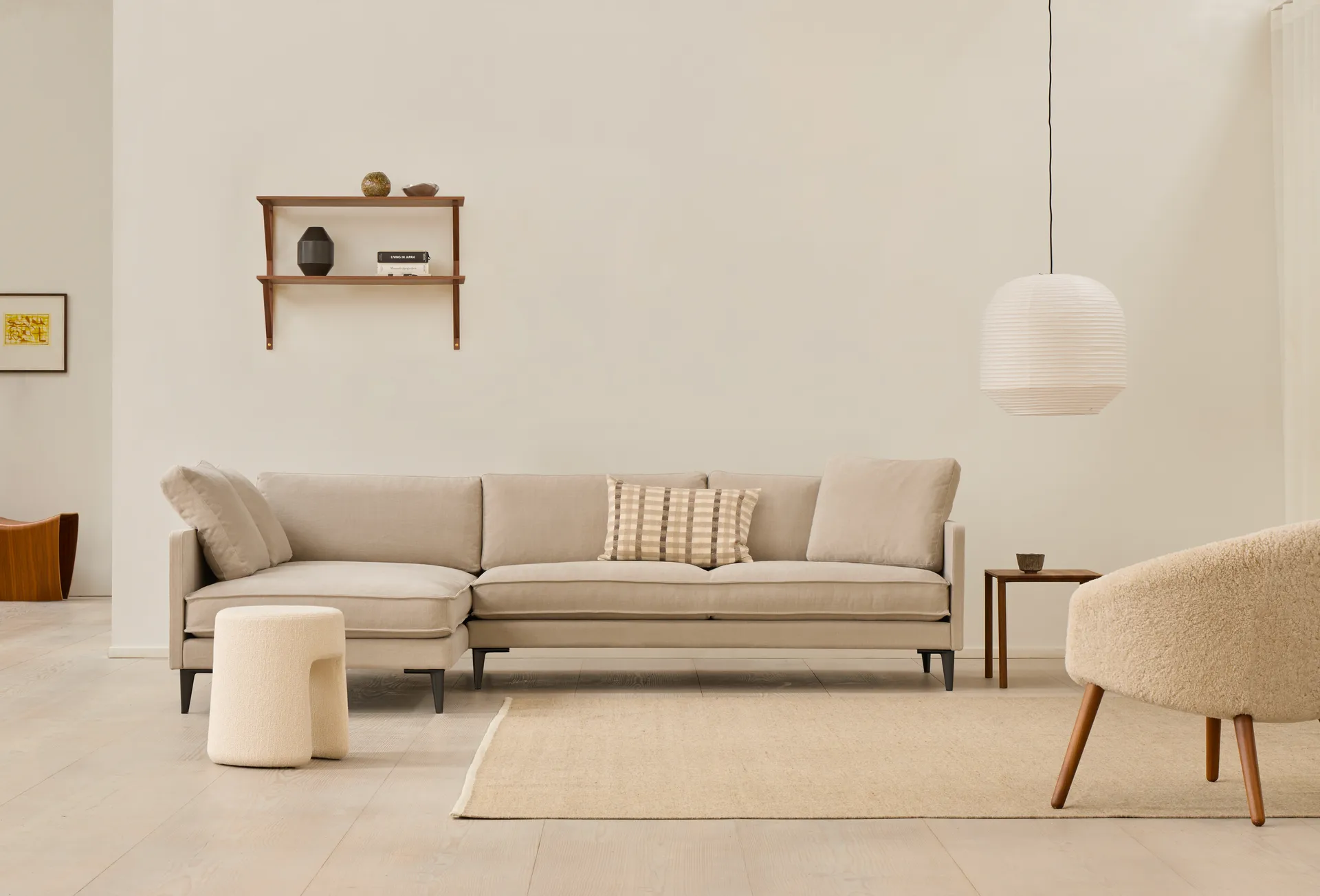 BM29 Regal 78x61 cm, Walnut-Lack Fredericia Furniture