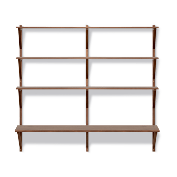 BM29 Regal mit Schreibtisch 149x134 cm - Walnut-Lack - Fredericia Furniture