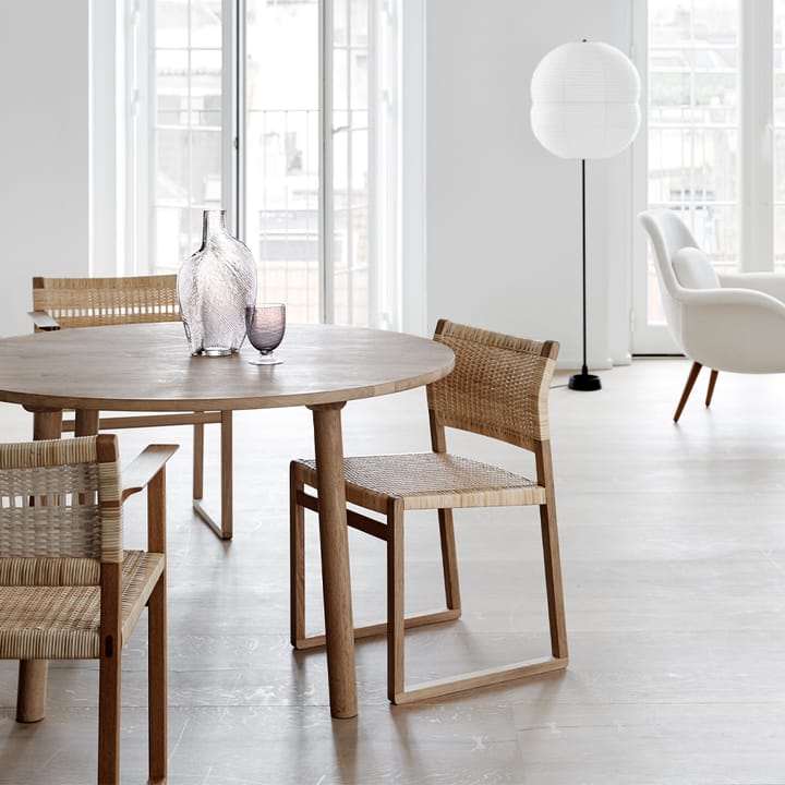 BM61 Stuhl, Geflecht natur-öliertes Eichenstativ Fredericia Furniture