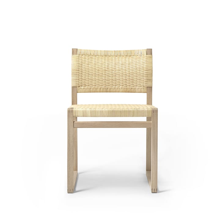 BM61 Stuhl - Rattan-ölgeölte Eichenstativ - Fredericia Furniture