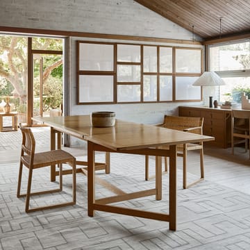 BM61 Stuhl - Rattan-ölgeölte Eichenstativ - Fredericia Furniture