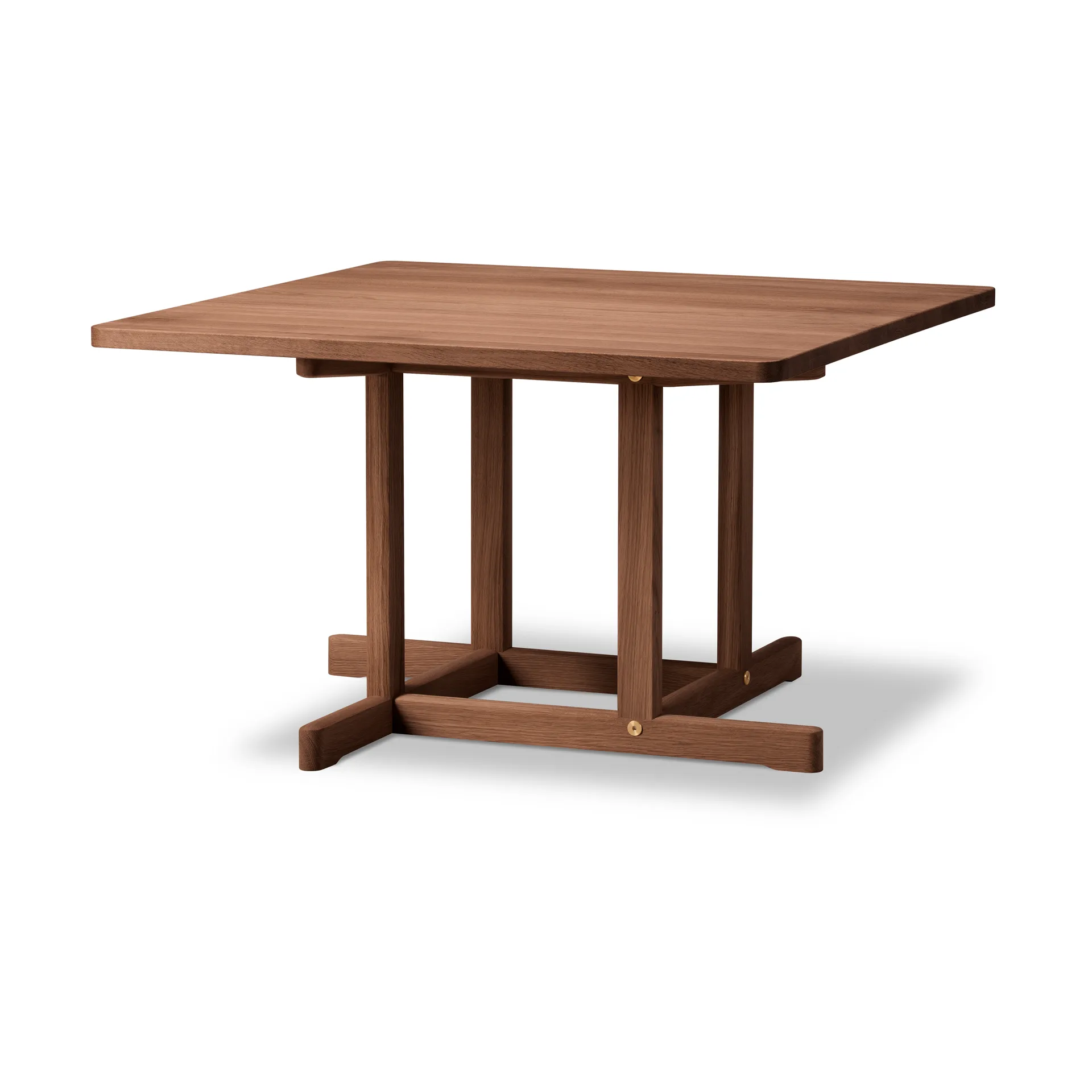 BM80 Mogensen Coffee Table 90x90 cm, Geräucherte geölte Eiche Fredericia Furniture