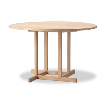 BM80 Mogensen Shaker Table Tisch Ø120 cm - Gesäuerte Eiche - Fredericia Furniture