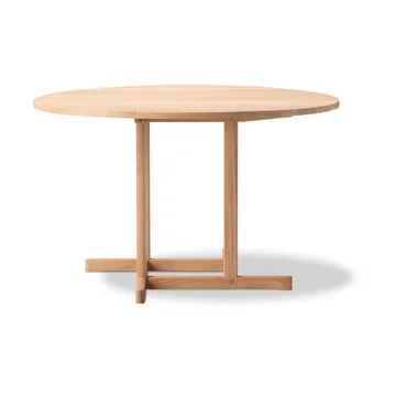 BM80 Mogensen Shaker Table Tisch Ø120 cm - Hell geölte Eiche - Fredericia Furniture