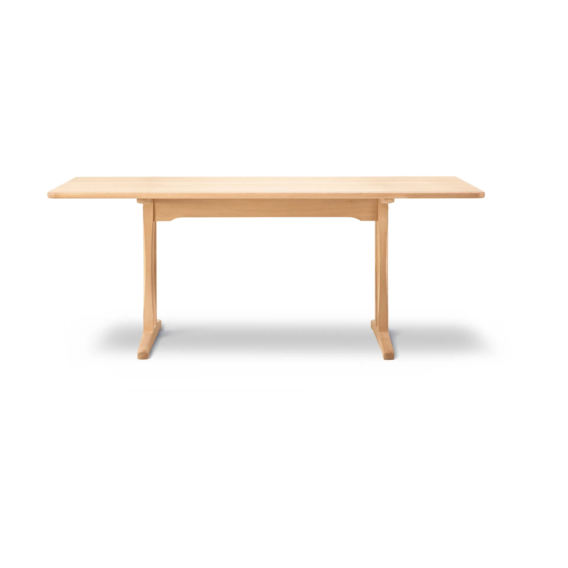 C18 Shaker Table Esstisch, Helles geöltes Eichenholz, 180x90 cm Fredericia Furniture