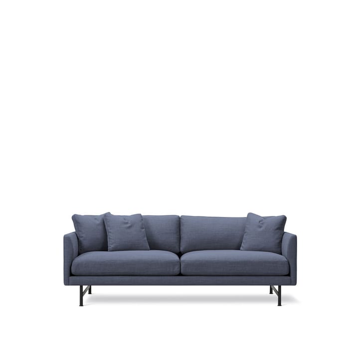 Calmo 5622 Sofa 2-sits - Sunniva 783-schwarz Stahl - Fredericia Furniture