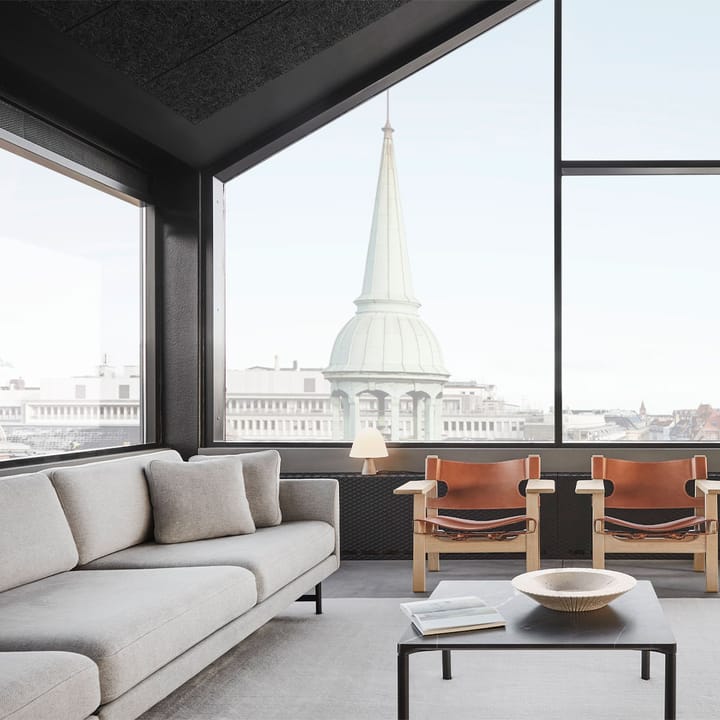 Calmo 5623 Sofa, Sunniva 717-schwarz Stahl Fredericia Furniture