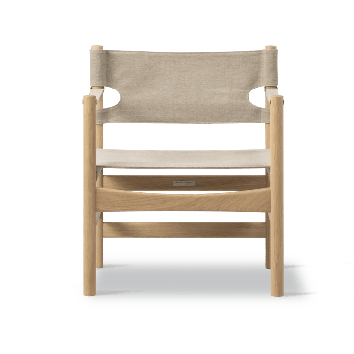 Canvas 21 Armstuhl, Naturell Canvas-hell geölte Eiche Fredericia Furniture