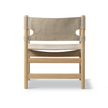 Canvas 21 Armstuhl - Naturell Canvas-hell geölte Eiche - Fredericia Furniture