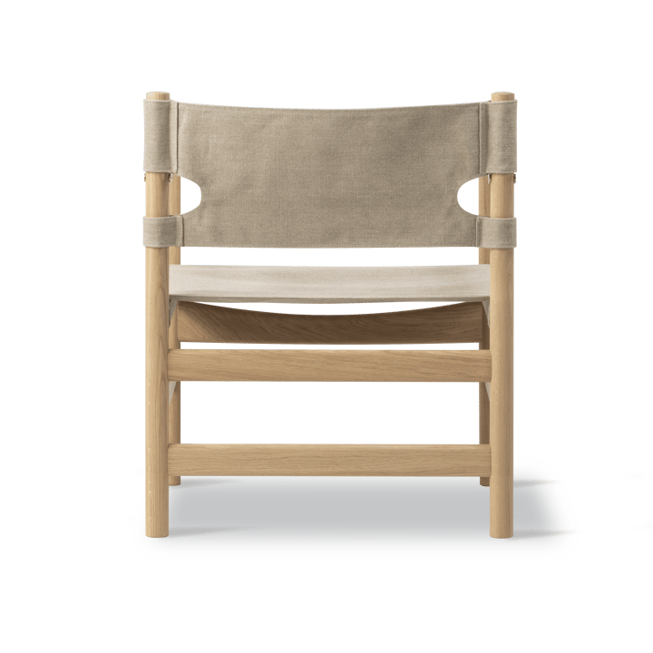 Canvas 21 Armstuhl, Naturell Canvas-hell geölte Eiche Fredericia Furniture
