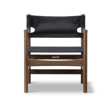 Canvas 21 Armstuhl - Schwarz Canvas-geölte Eiche - Fredericia Furniture