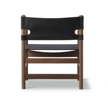 Canvas 21 Armstuhl - Schwarz Canvas-geölte Eiche - Fredericia Furniture