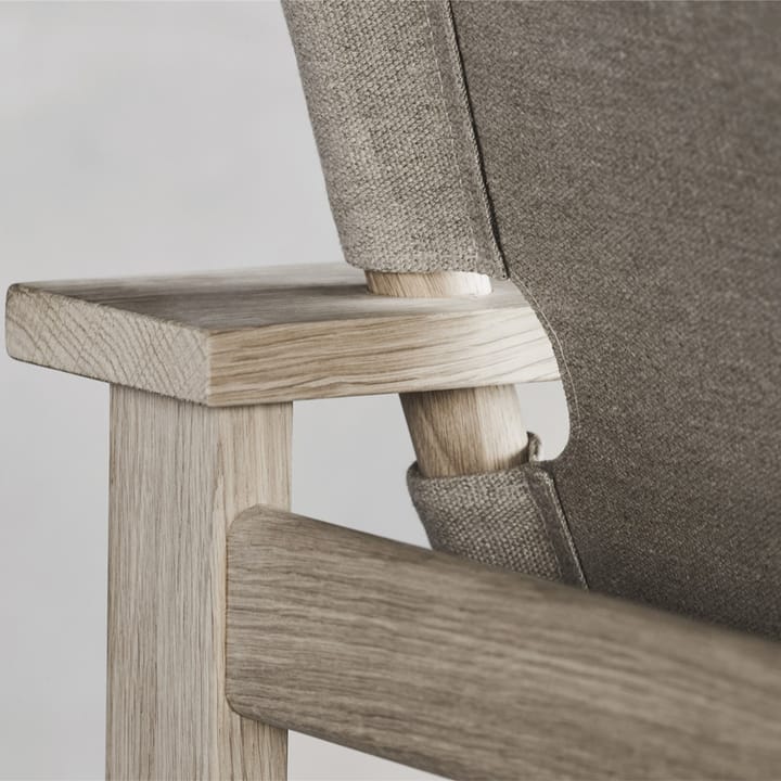 Canvas Chair Sessel, Canvas natur-Hellgeölt Eichenstativ Fredericia Furniture