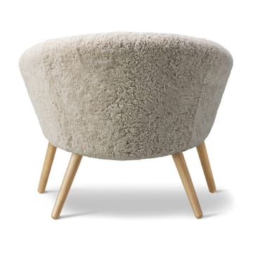 Ditzel Loung-Sessel aus Schaffell - Moonlight-oak - Fredericia Furniture