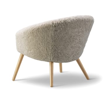 Ditzel Loung-Sessel aus Schaffell - Moonlight-oak - Fredericia Furniture