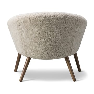 Ditzel Loung-Sessel aus Schaffell - Moonlight-walnut - Fredericia Furniture