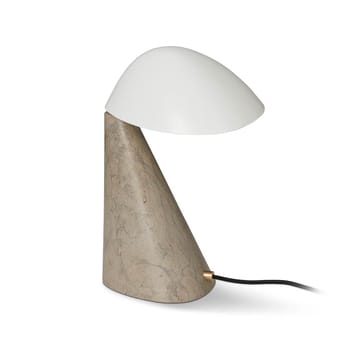 Fellow Tischlampe - White-dark atlantico limestone - Fredericia Furniture