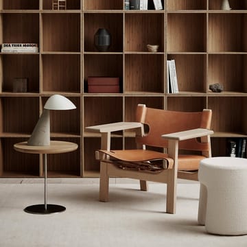 Fellow Tischlampe - White-dark atlantico limestone - Fredericia Furniture