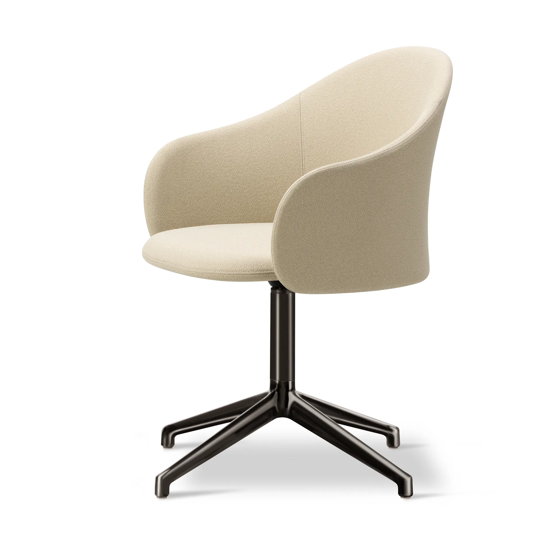 Gomo Armchair Sessel Swivel Base 4-Stern, Mylla 221-flint Fredericia Furniture