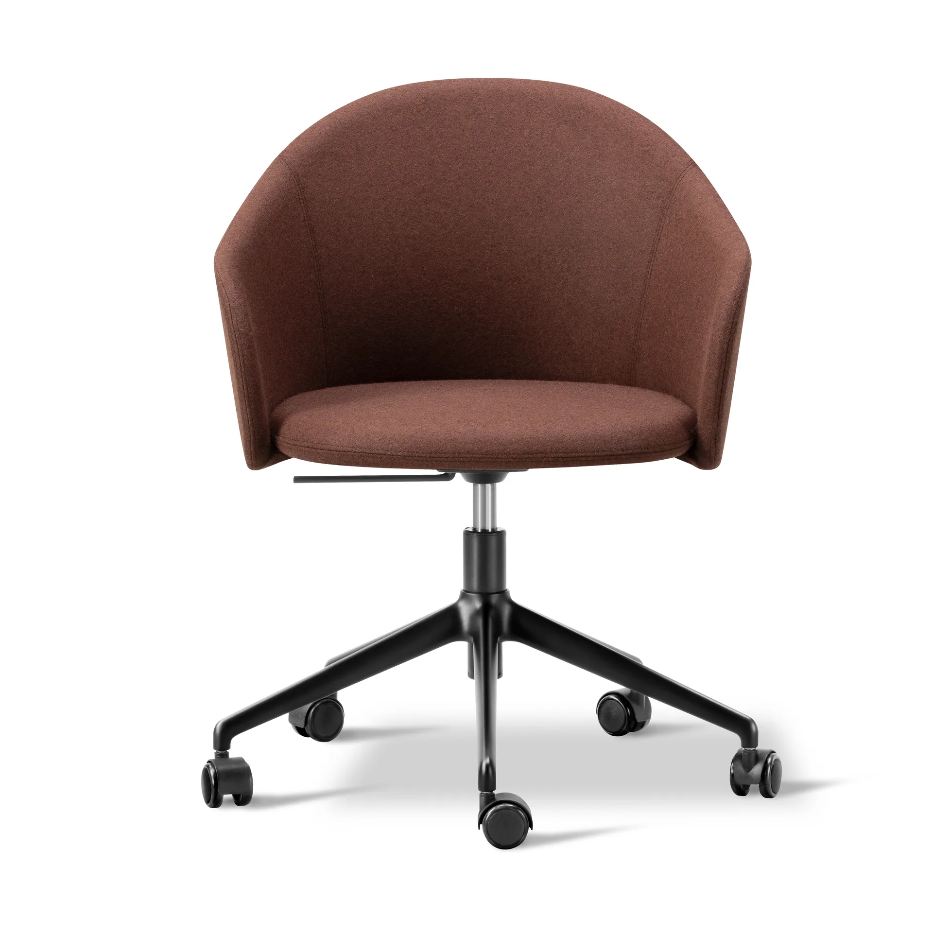 Gomo Armchair Sessel Swivel Base 5-Stern, Blazer CUZ4D Dunalk-black Fredericia Furniture